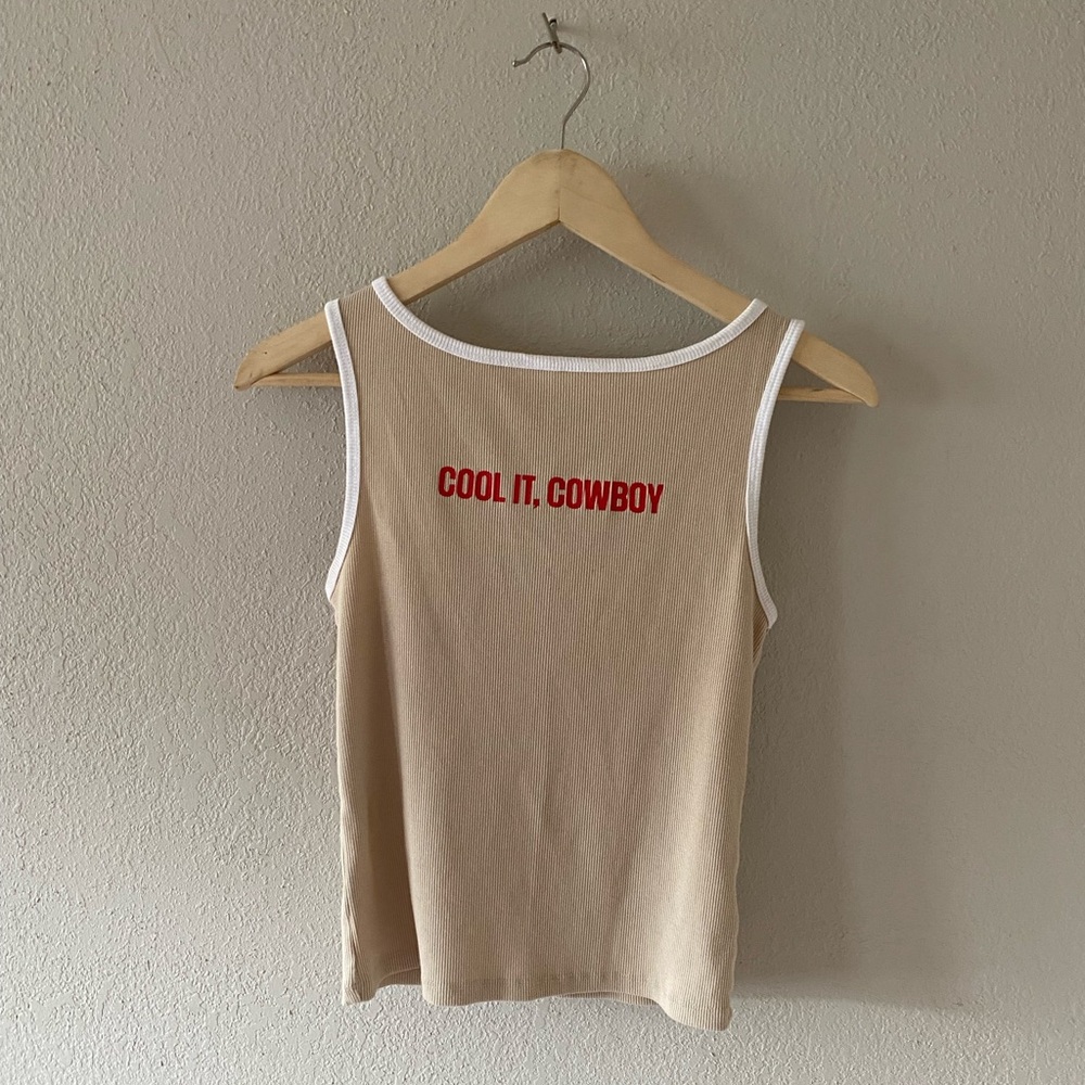 “Cool It, Cowboy” Tank
